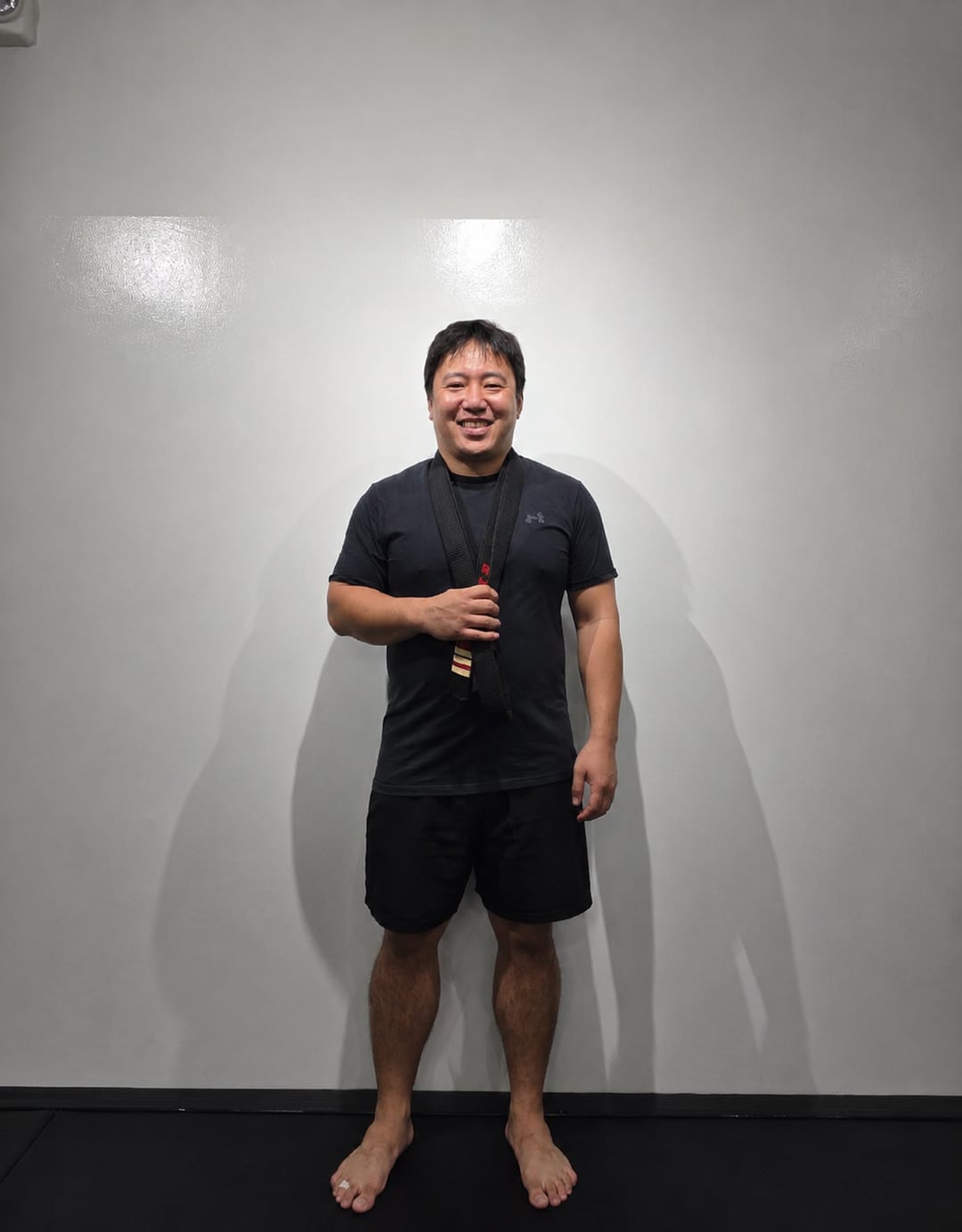 Training at Brazilian Jiu Jitsu Singapore, Clarke Quay
