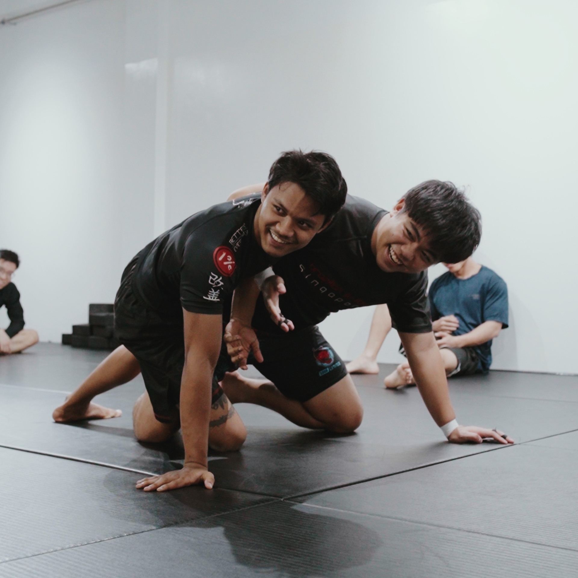 BJJ Singapore sparring